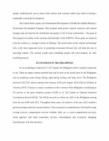 Page 6: Promoting Ecotourism: A Case Study on Sagada, Philippines · PDF fileCase Study on Sagada, Philippines ... the area also play an important role in the tourism industry because
